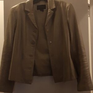 EXPRESS 1/2 olive green jacket